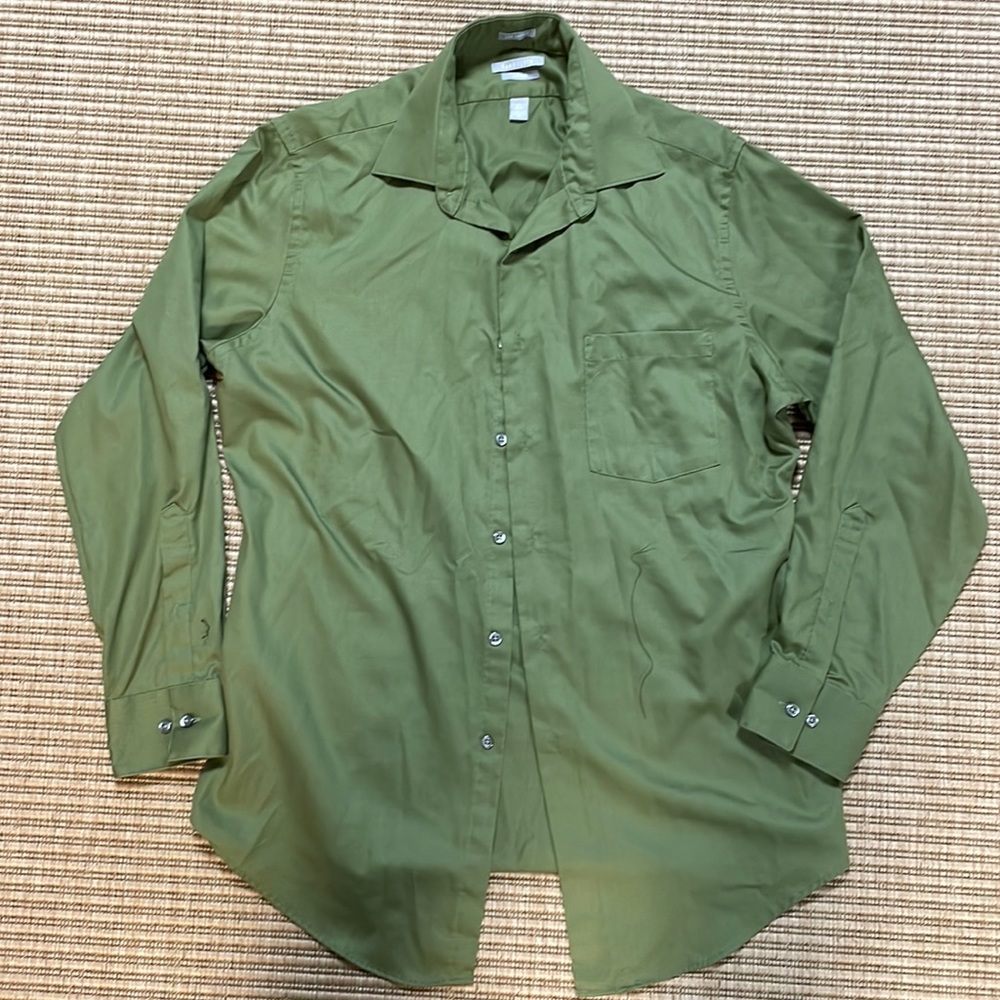 Mens VAN HEUSEN long sleeve dress shirt